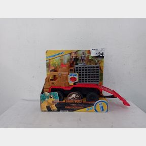 IMAGINEXT JURASSIC WORLD CAMP CRETACEOUS DINOSAUR HAULER YAZ -