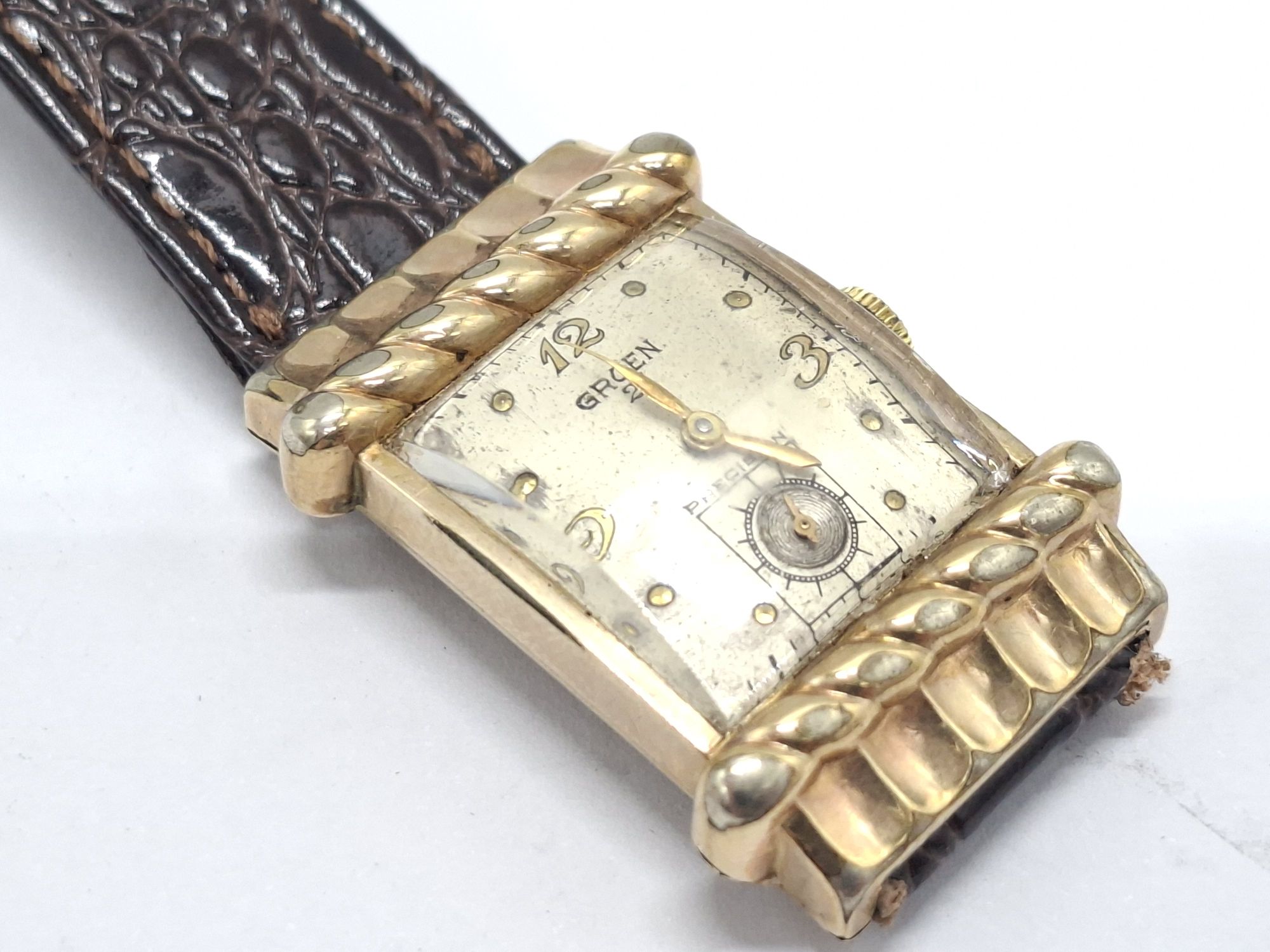 1022 · GRUEN 21 ART DECO WRIST WATCH