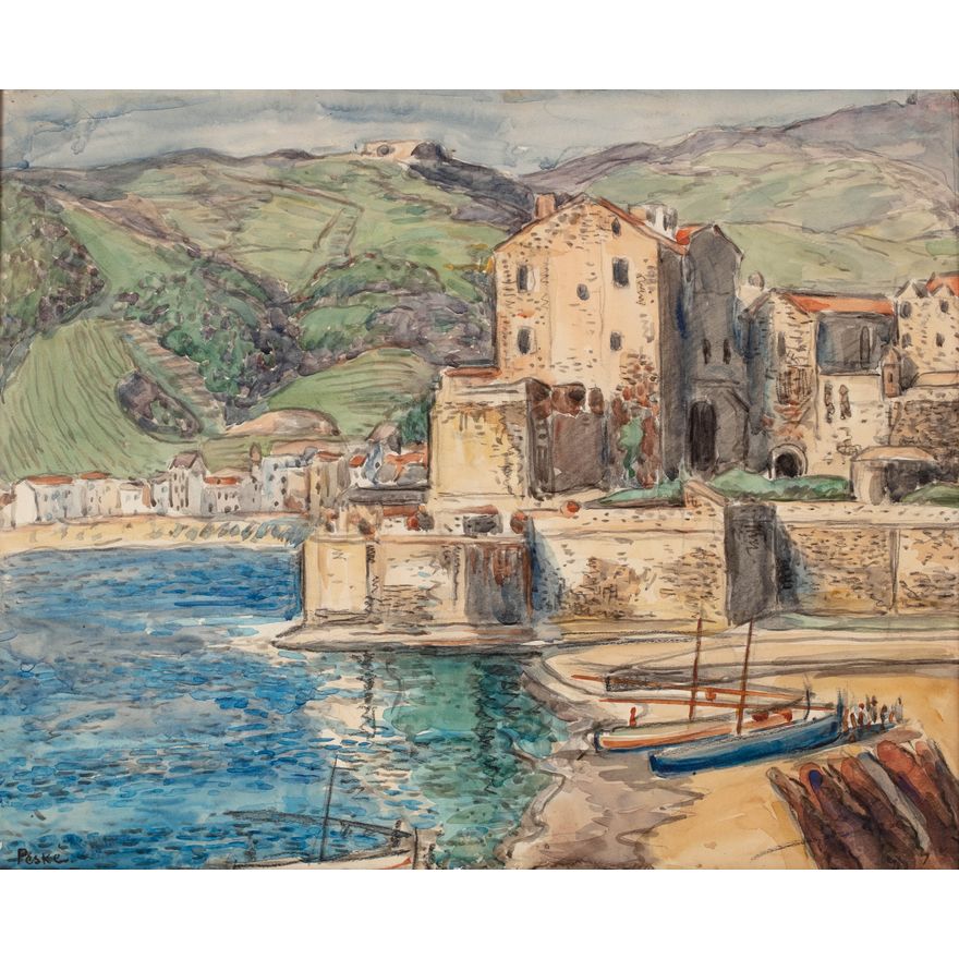 Jean Peské | Port w Collioure