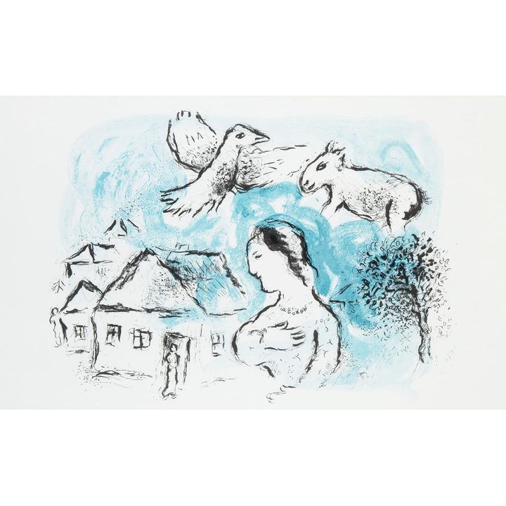 Marc Chagall | Bez tytułu, 1977 r.