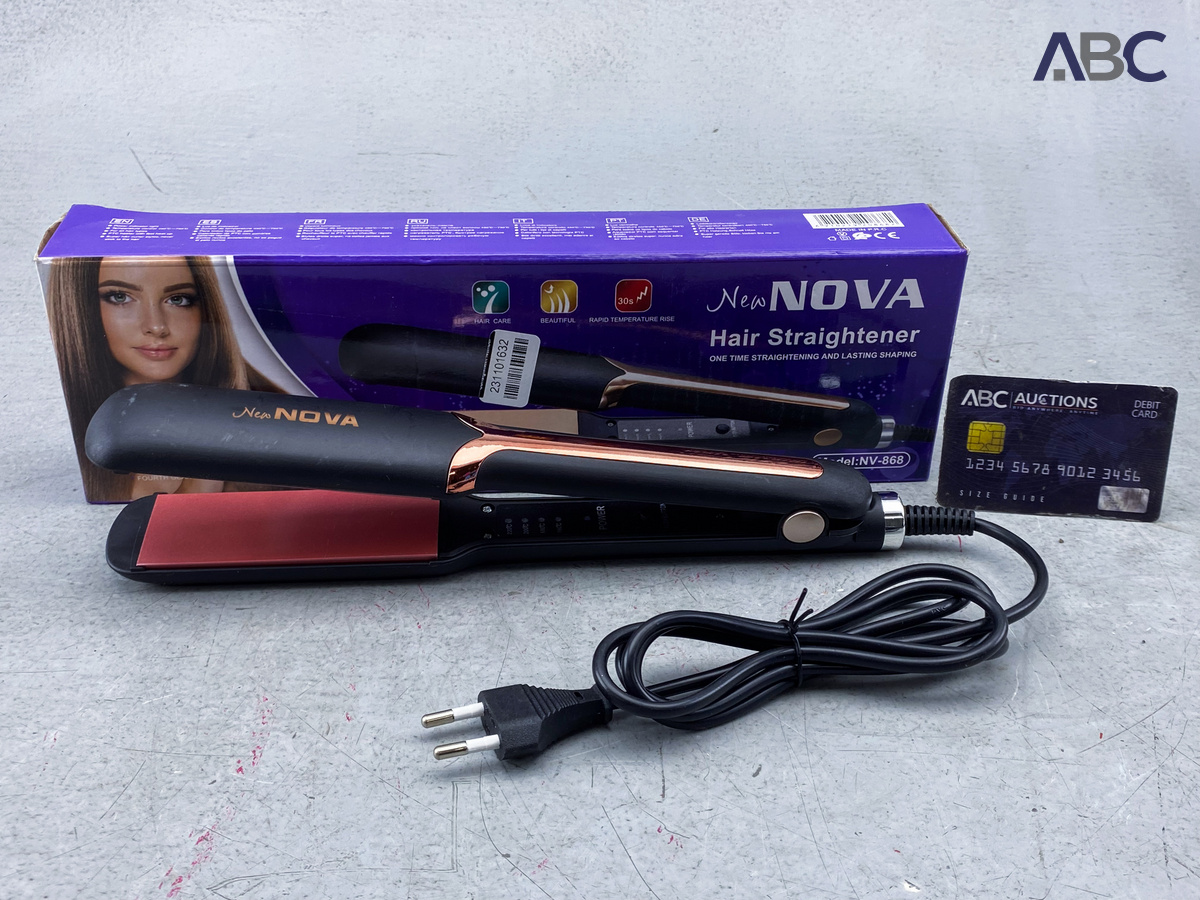 Nova professional hair straightener best sale