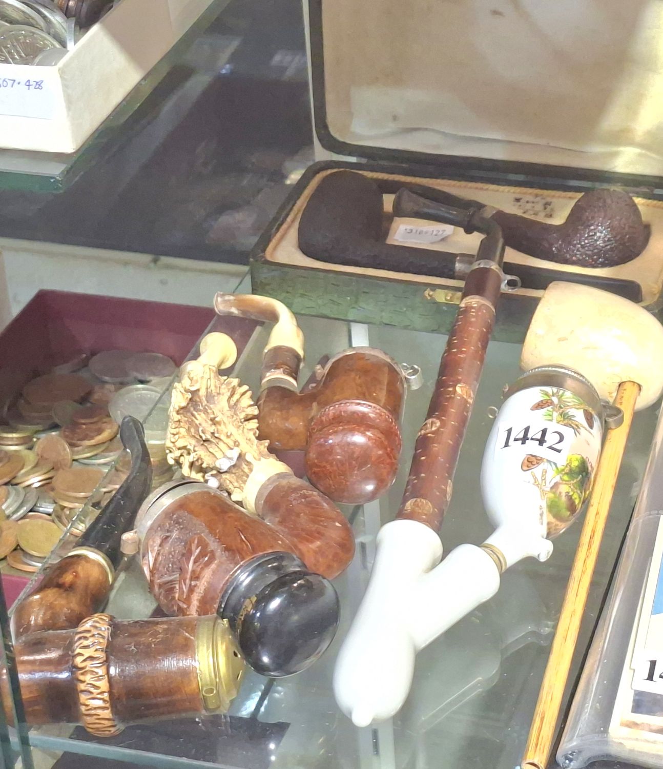 Antique Smokers Pipes