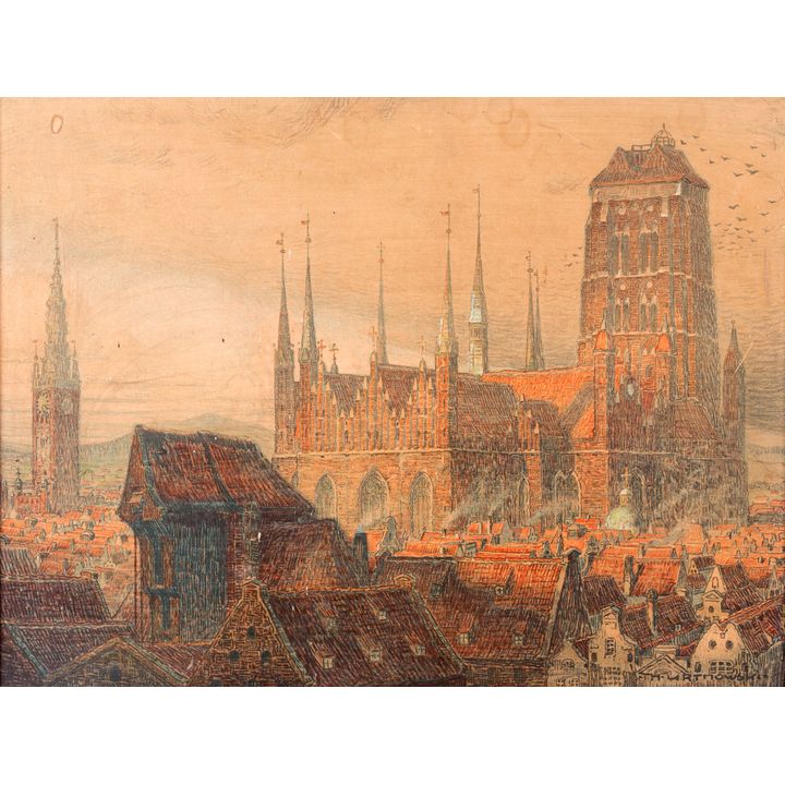 Teodor Urtnowski | Gdańsk. Kościół Mariacki