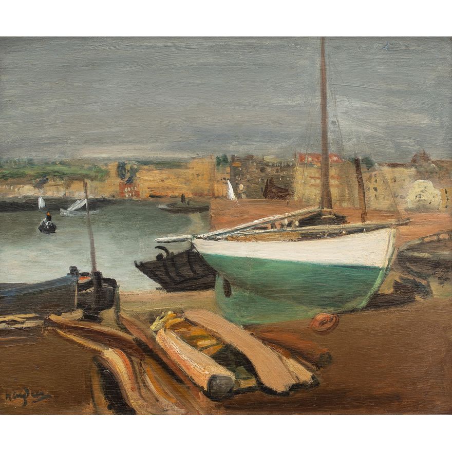 Henryk Hayden | Port w Cherbourgu, ok. 1938 r.