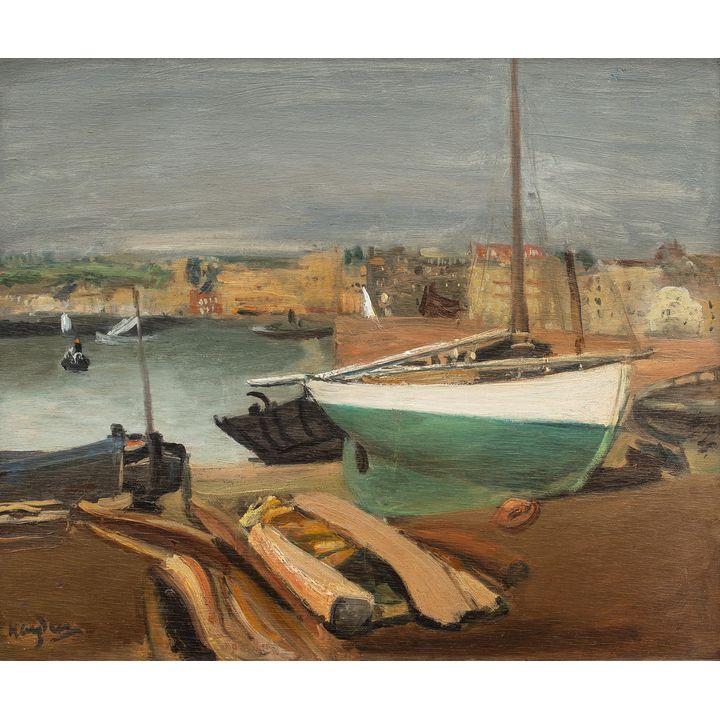Henryk Hayden | Port w Cherbourgu, ok. 1938 r.