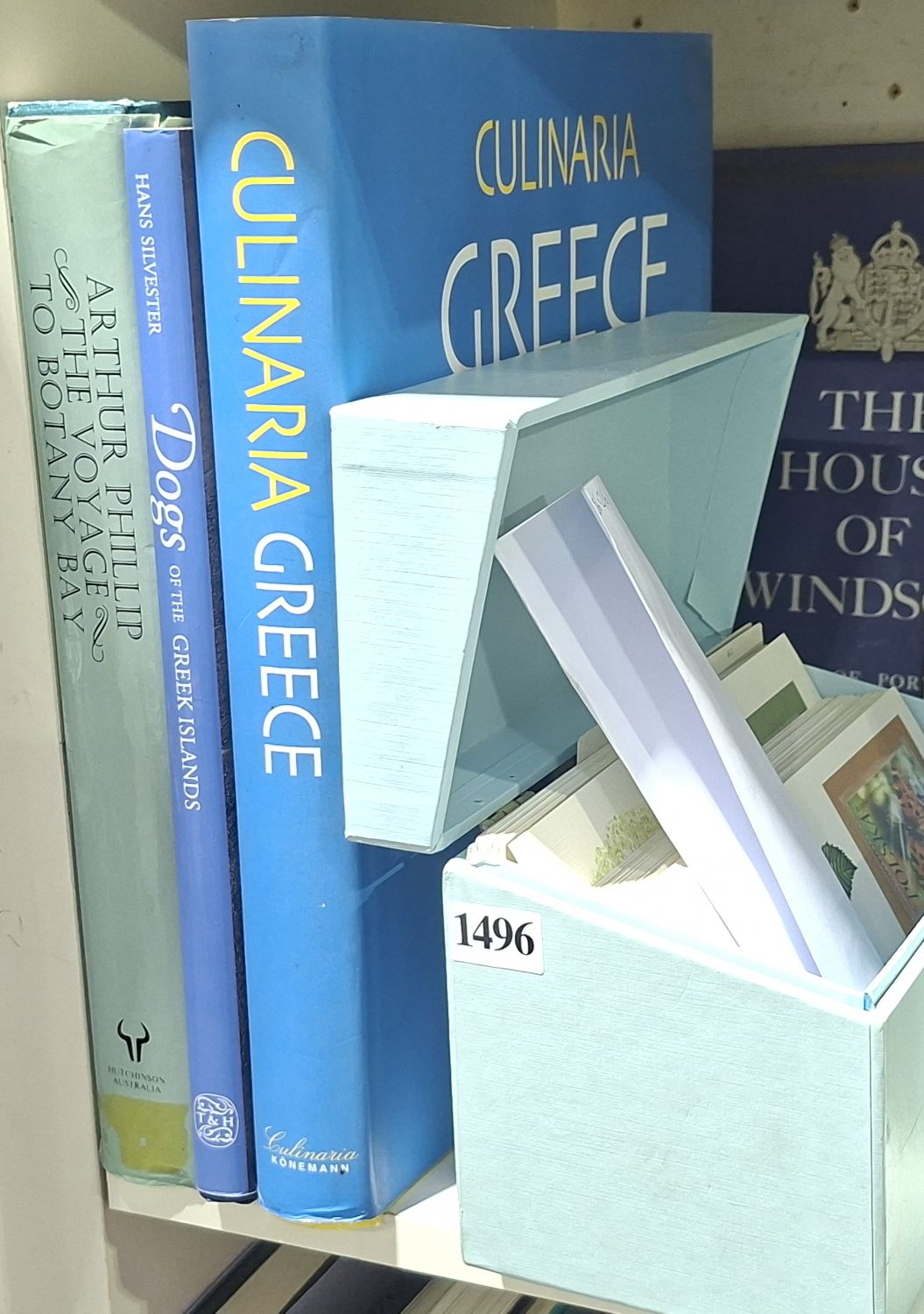 STAMP, CARDS AND BOOKS