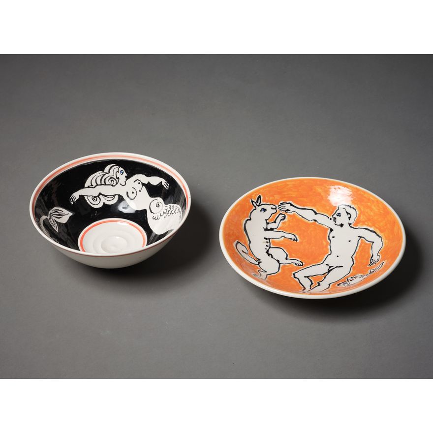 Peter Collis & Matthias Ostermann (Montreal) - Painted dish