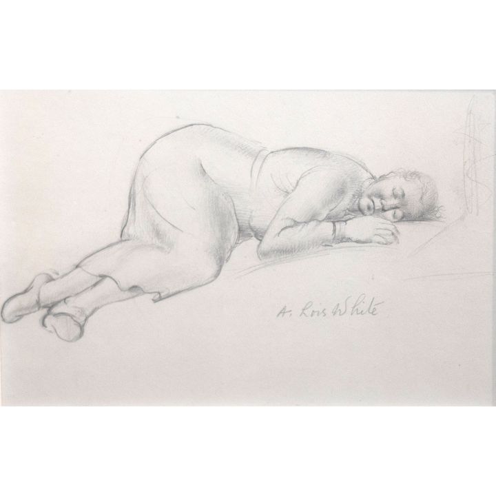 A. Lois White 'Woman Sleeping'