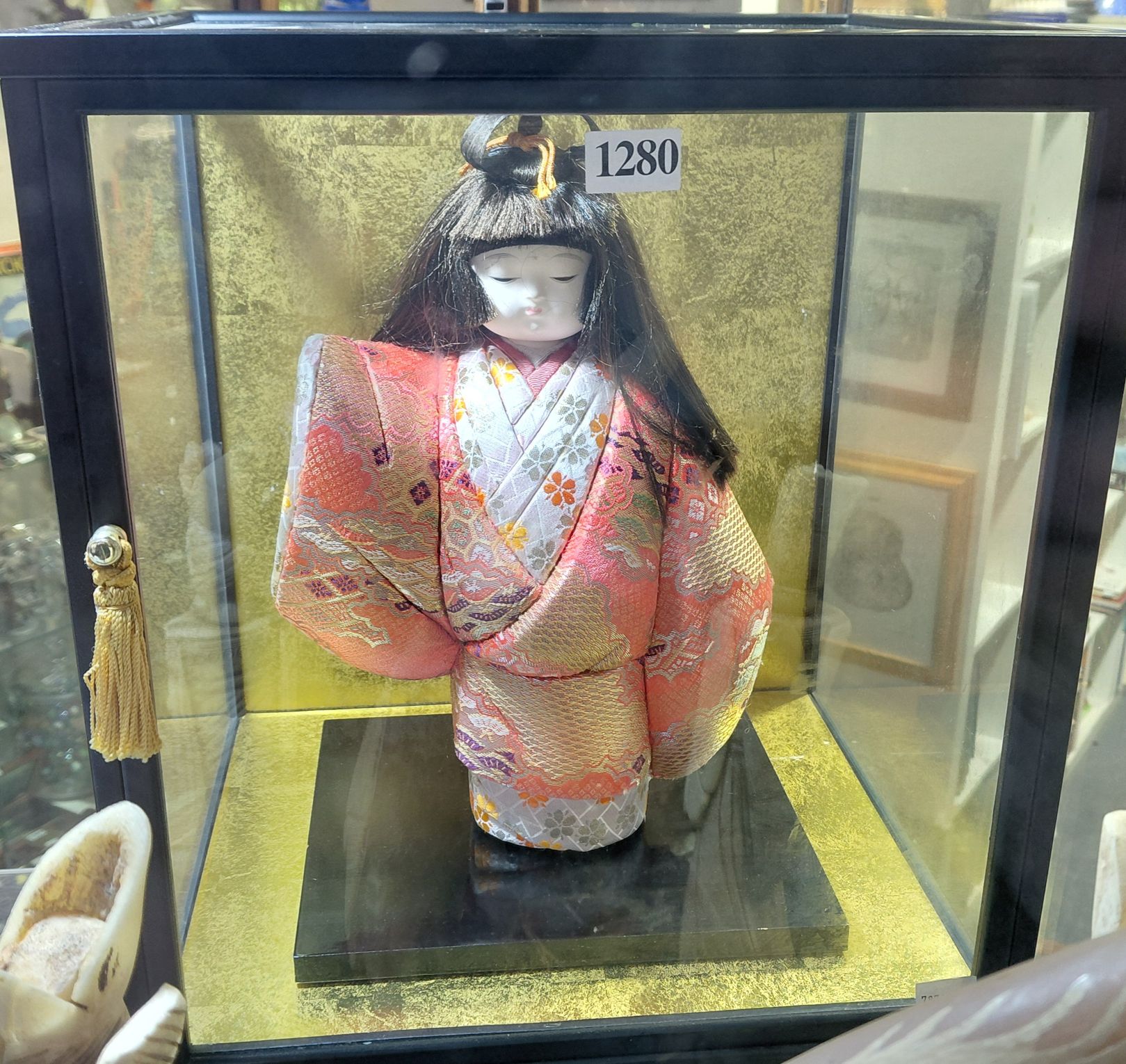Japanese Doll In Case