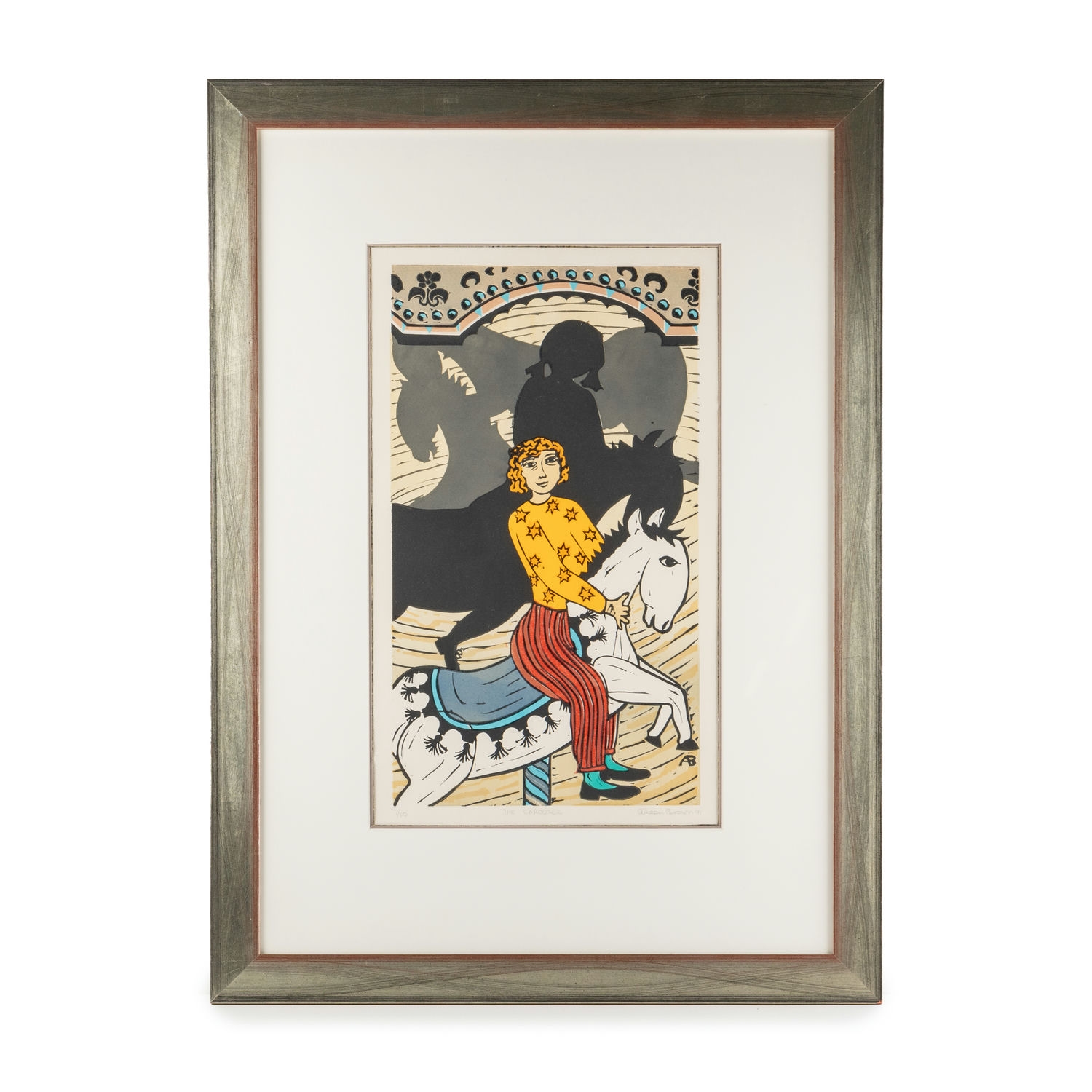 Aileen Brown (1946-), 'The Carousel', 1991,
