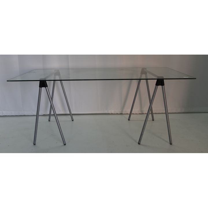 GLASS TOP TABLE
