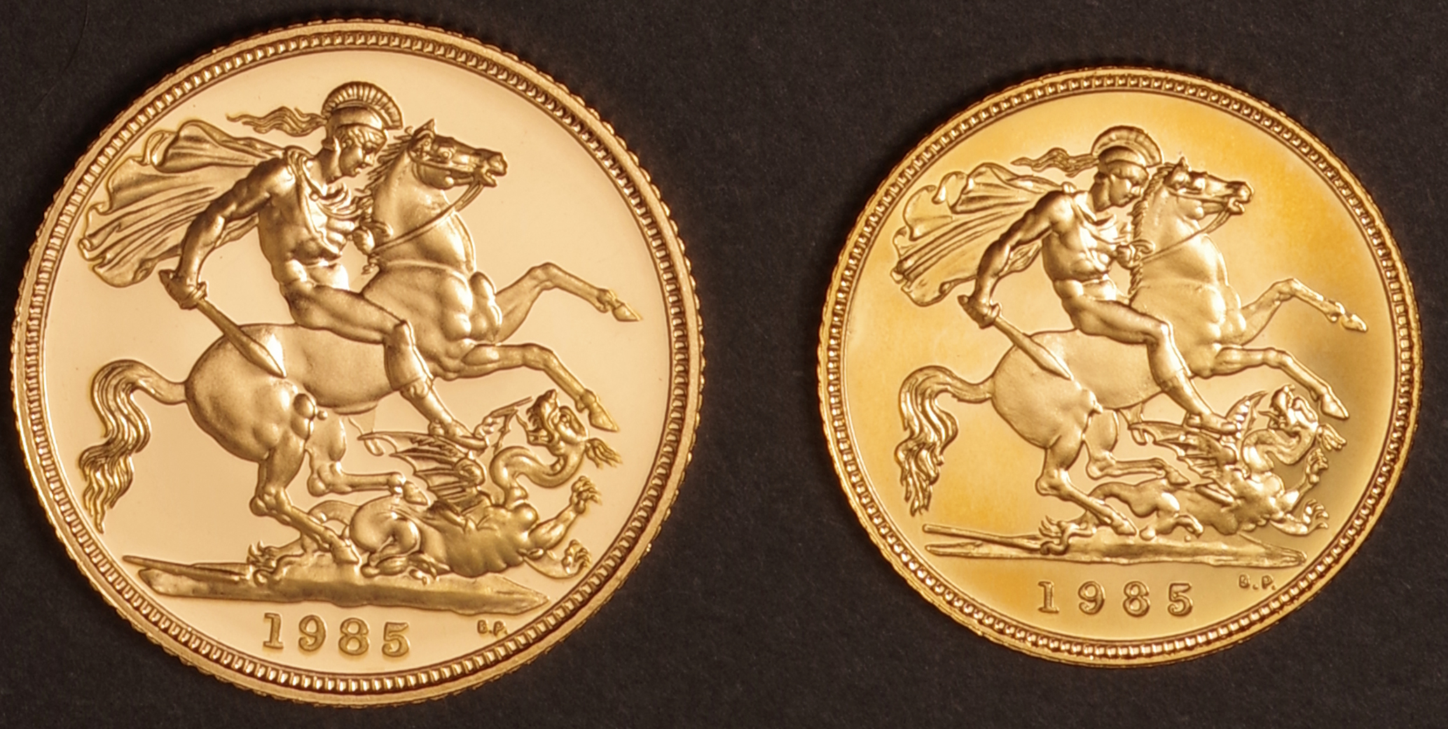1985年 英国 | 金貨 エリザベス2世 ソブリン プルーフ 0 JCC ジャパン