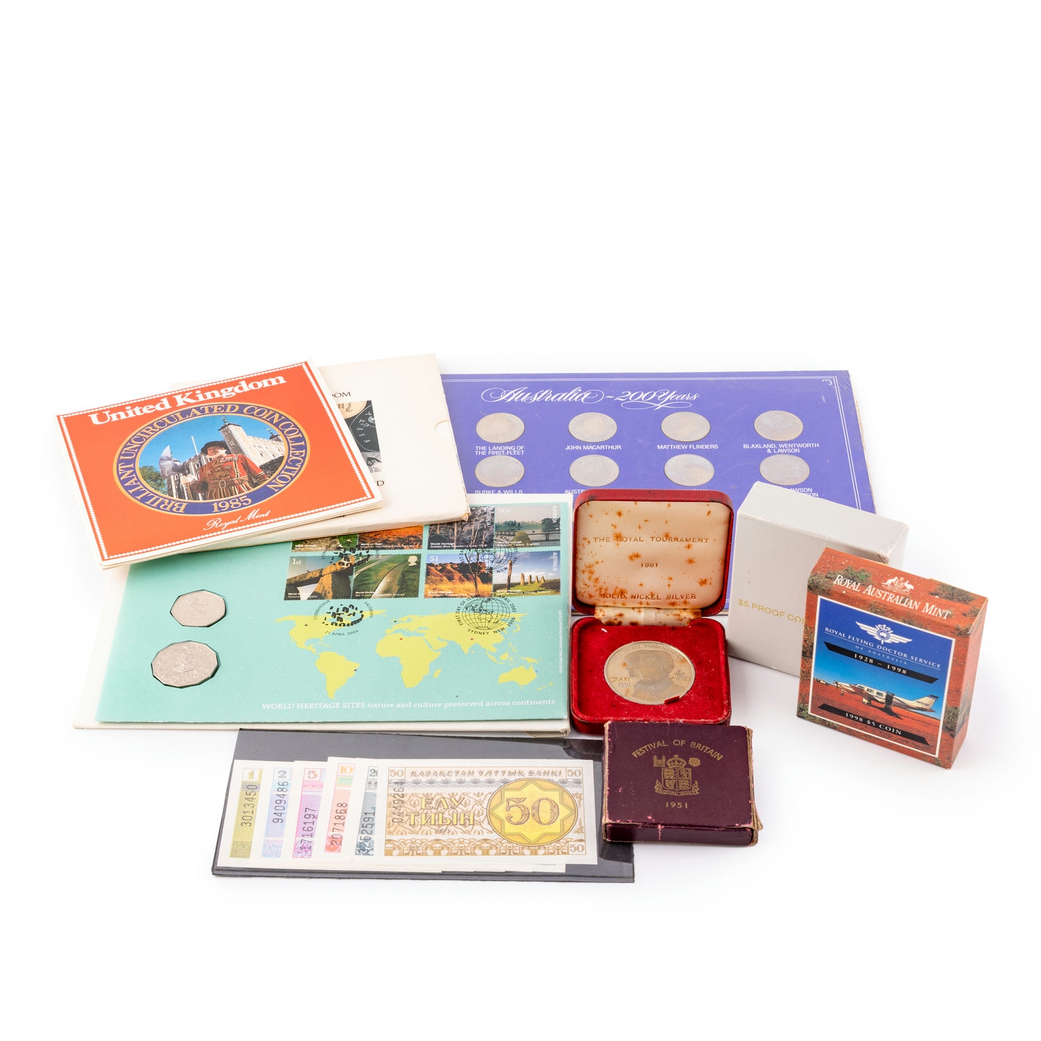 Elizabeth II, Miscellaneous Issues, Accumulation, 1988 - 1998 , UNC - FDC