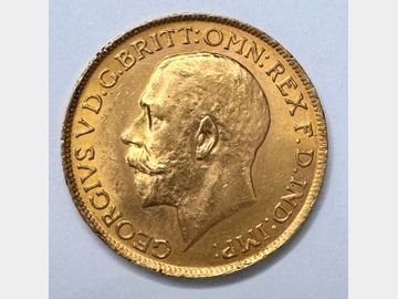 1911 GEORGE V PERTH MINT GOLD SOVEREIGN