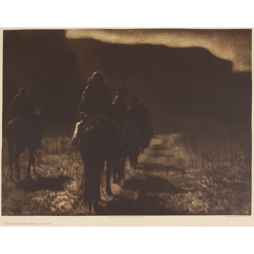 Edward Curtis ''The Vanishing Race'' 1910 Photogravure