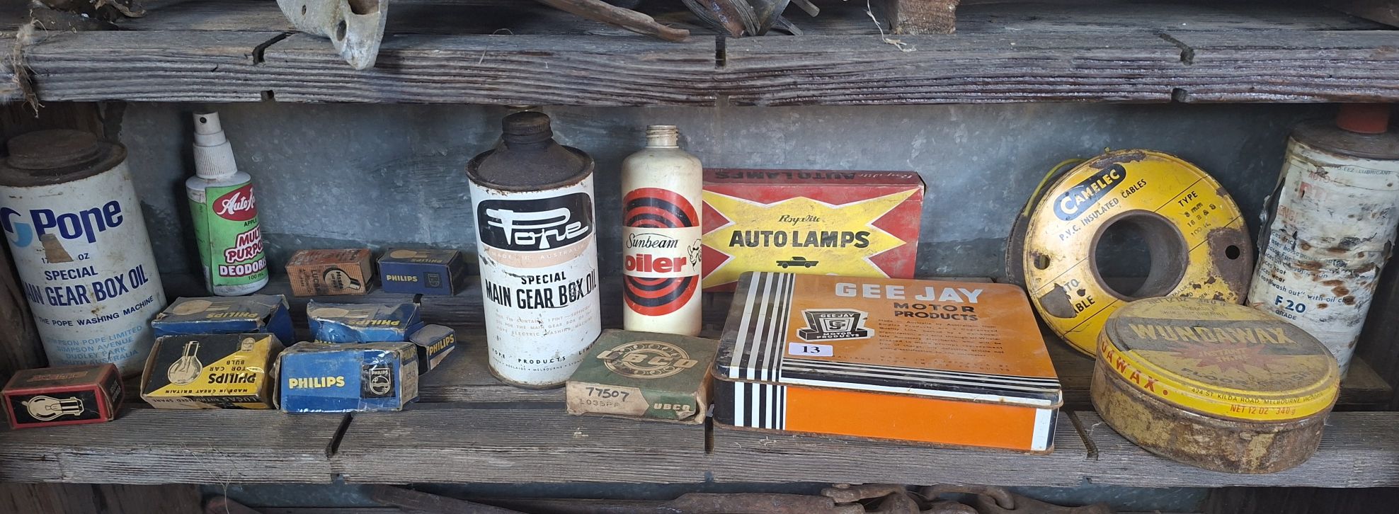 Vintage Tins Etc