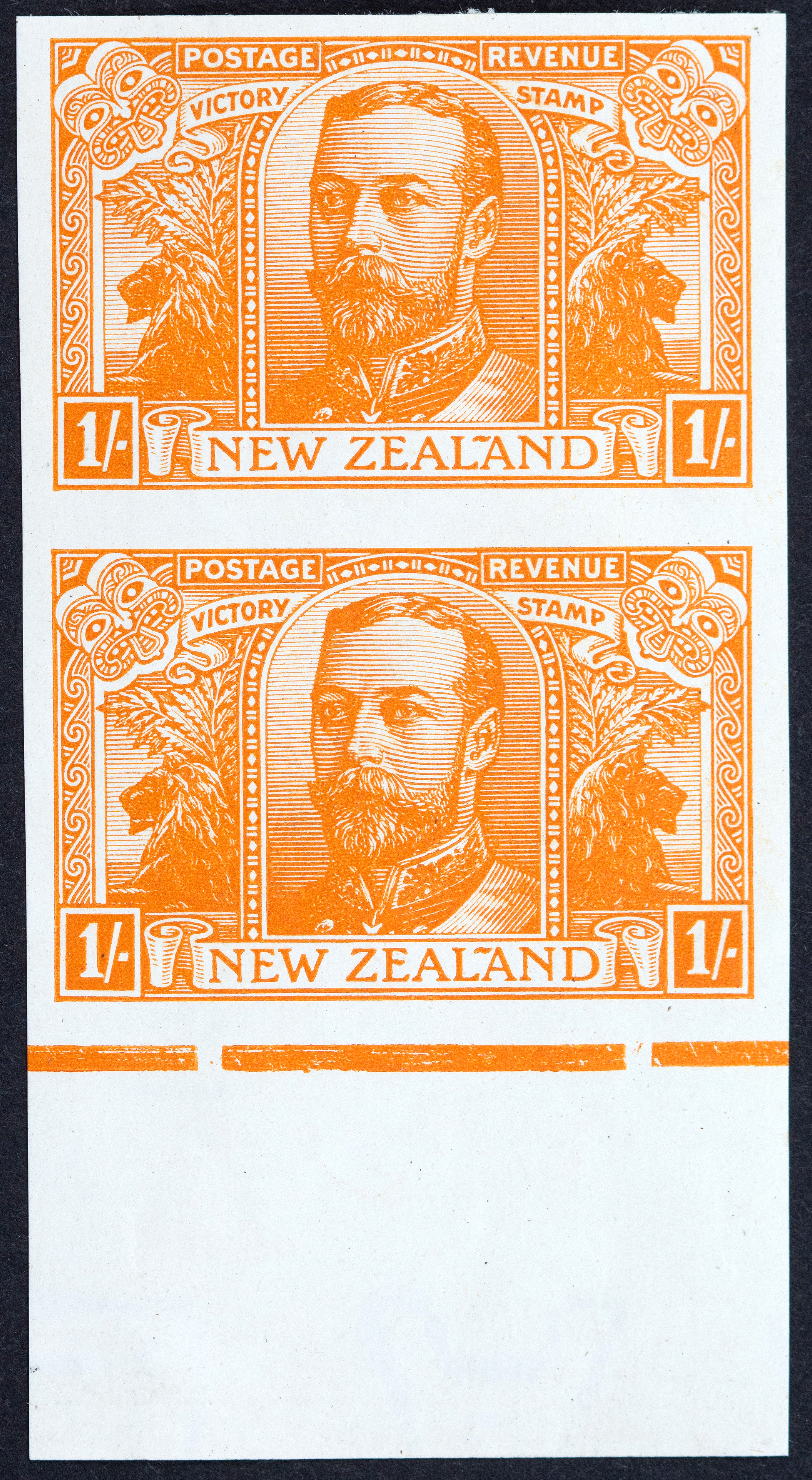 New Zealand, Proof Pair, 1920, Fine