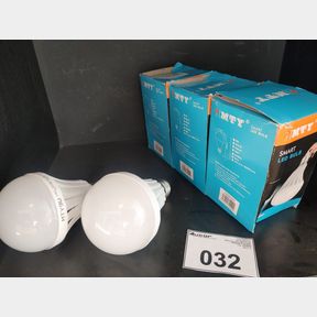 Loadshedding Rechargeable LED Light Bulb 7w - Screw - Cool White - 5 Pack