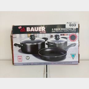 VERIMARK - BAUER LITE 5 BPIECE ESSENTIAL POT SET