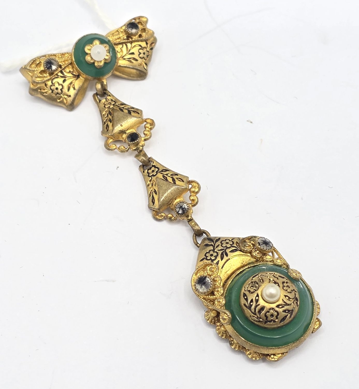 Unusual Hanging Brooch