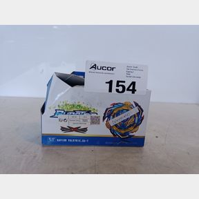 BLUE INSPIRED BEYBLADE TOY - STARTER BATTLE TOP WITH LAUNCHER(FAULTY)