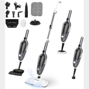 STEAM MOP - ALL-IN-ONE POWERFUL HANDHELD STEAM CLEANER DETACHABLE FLOOR STEAMER WITH 11 ACCESSORIES, MULTIPURPOSE STEAMER FOR HARD