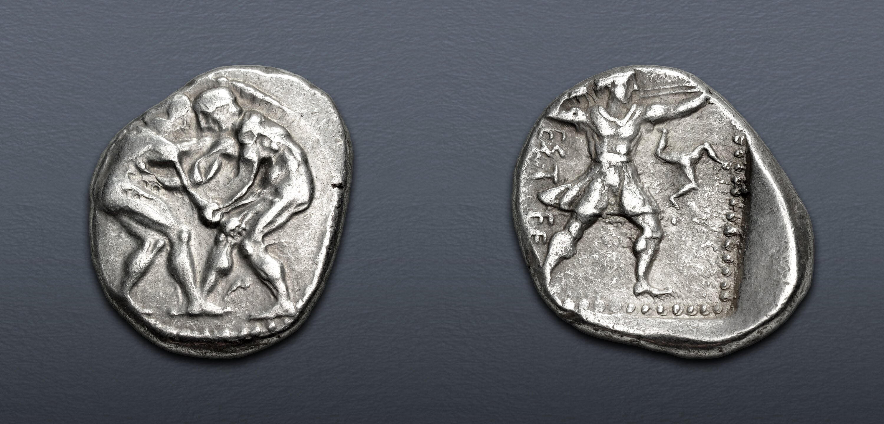 PAMPHYLIA, Aspendos. Circa 380/75-330/25 BC. AR Stater (21mm, 10.91 g ...