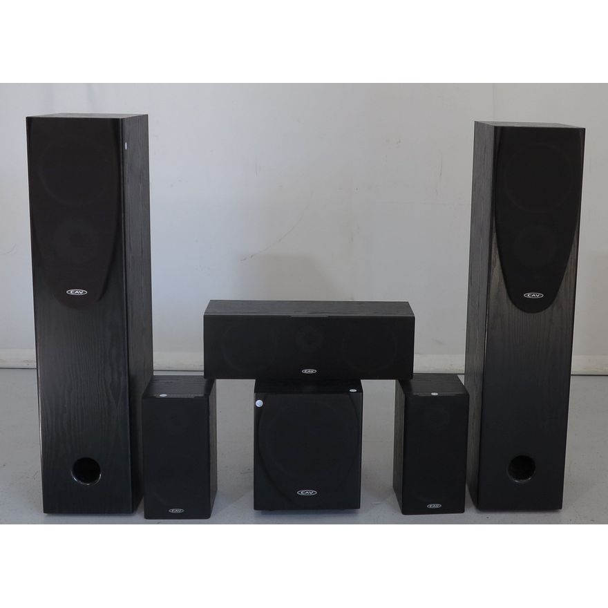 SET OF 6 CAV SPEAKERS see images for model numbers