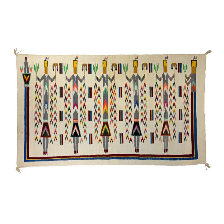 YEI Weaving, Navajo Deity-Shiprock Area
