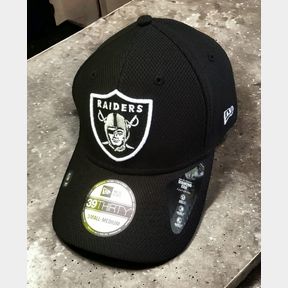 RAIDERS 39THIRTY NEW ERA STRETCH FIT CAP - S/M - BLACK - 51634/2781