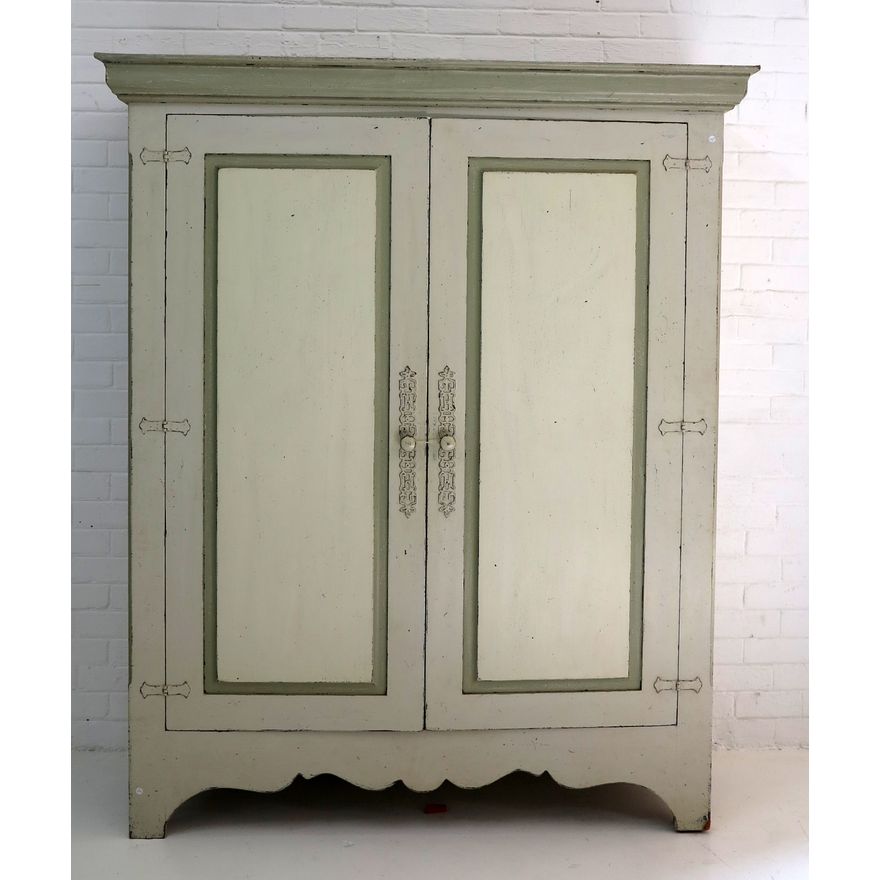 LARGE PAINTED WARDROBE