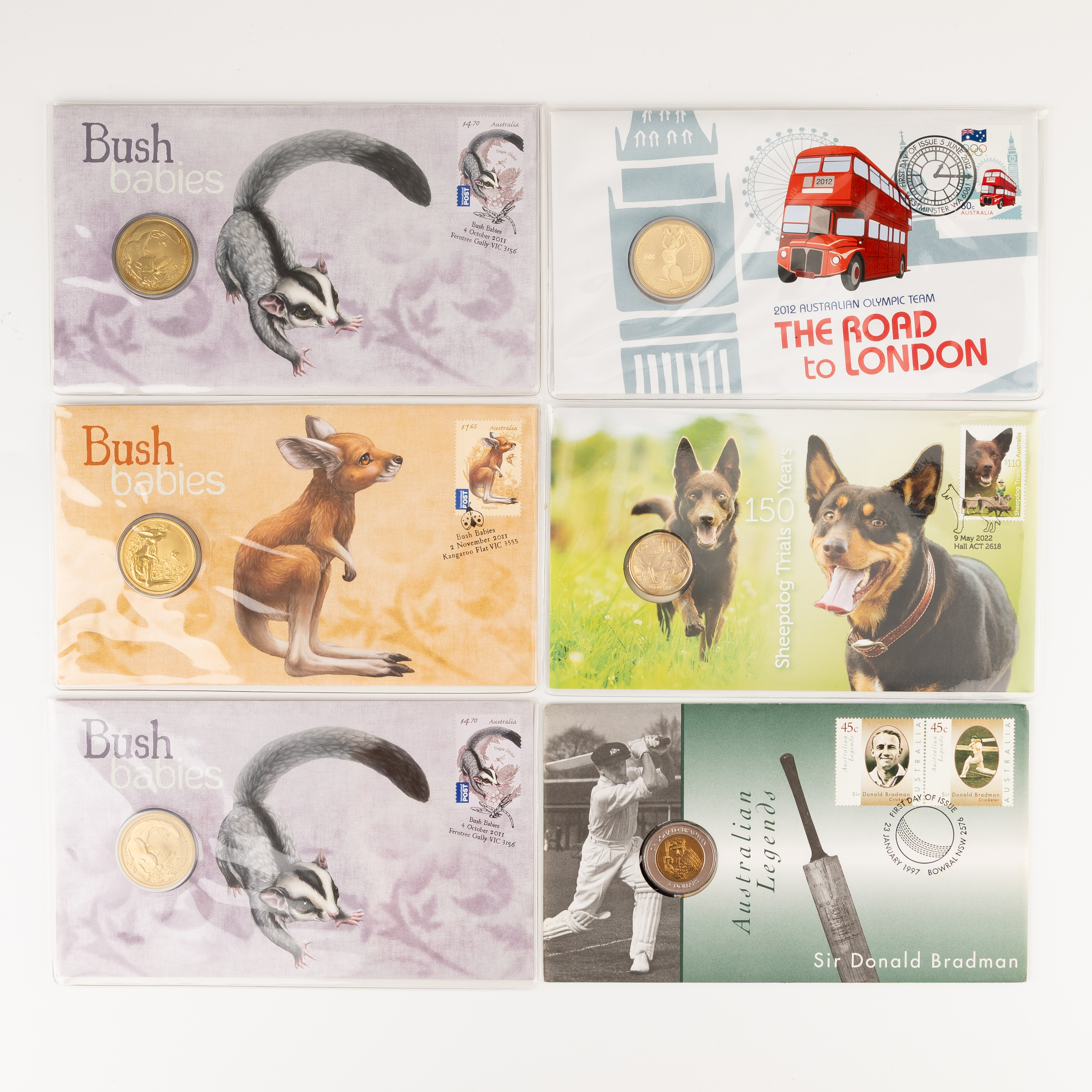 210 · Miscellaneous, One Dollar - Five Dollars, 1997 - 2022,  UNC