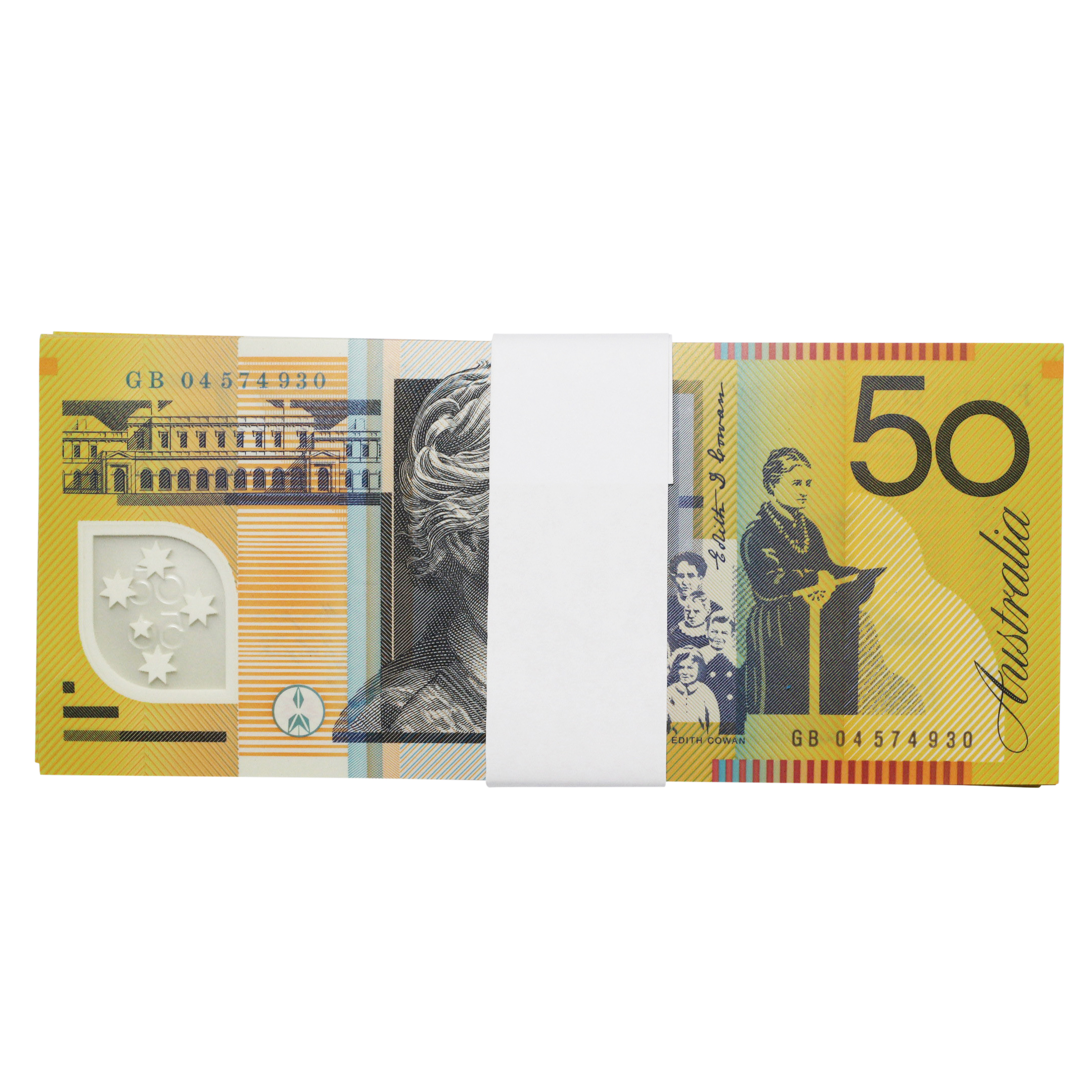 2199. · Bundle, MacFarlane/Henry, Fifty Dollars,  2004, UNC