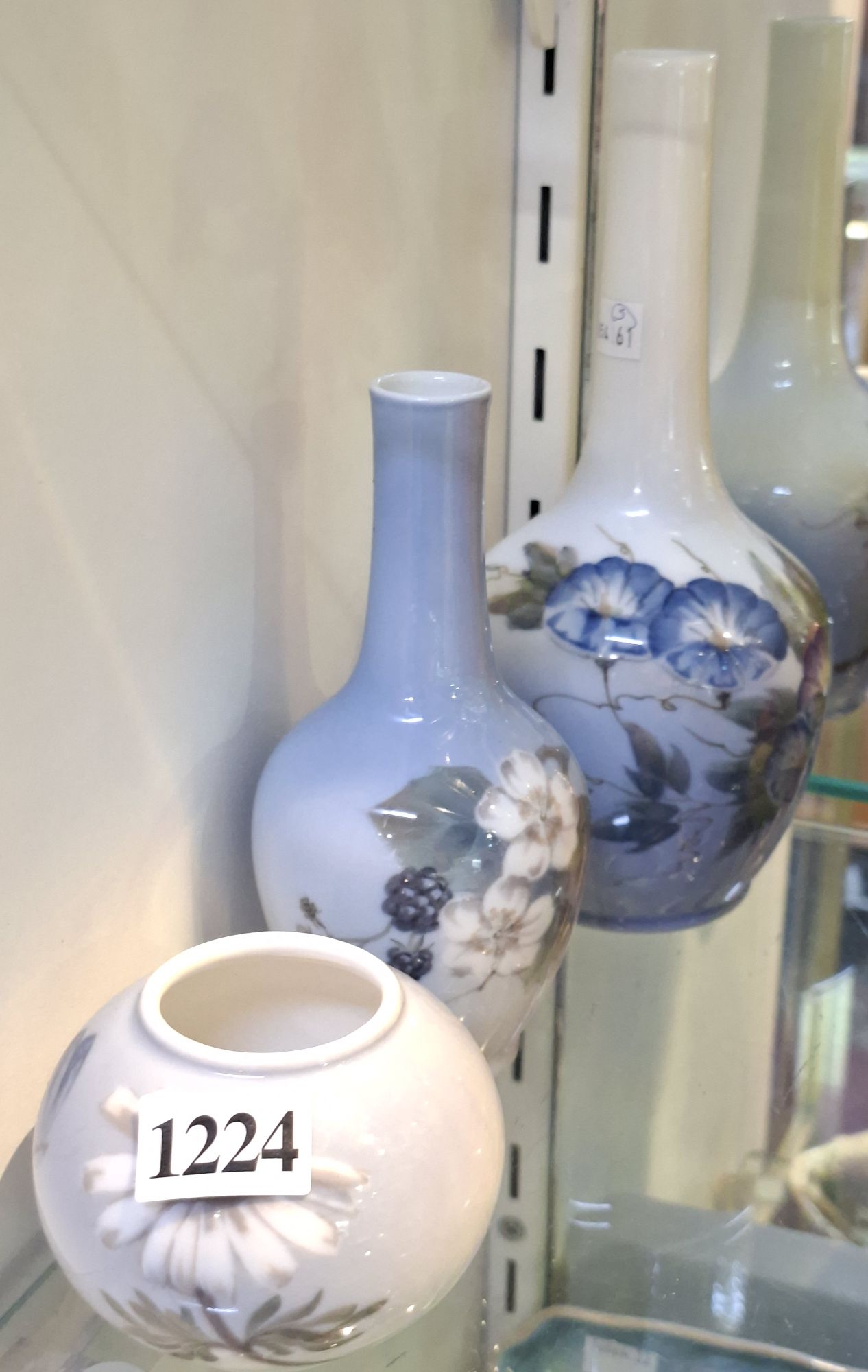 1224 · ROYAL COPENHAGEN VASES
