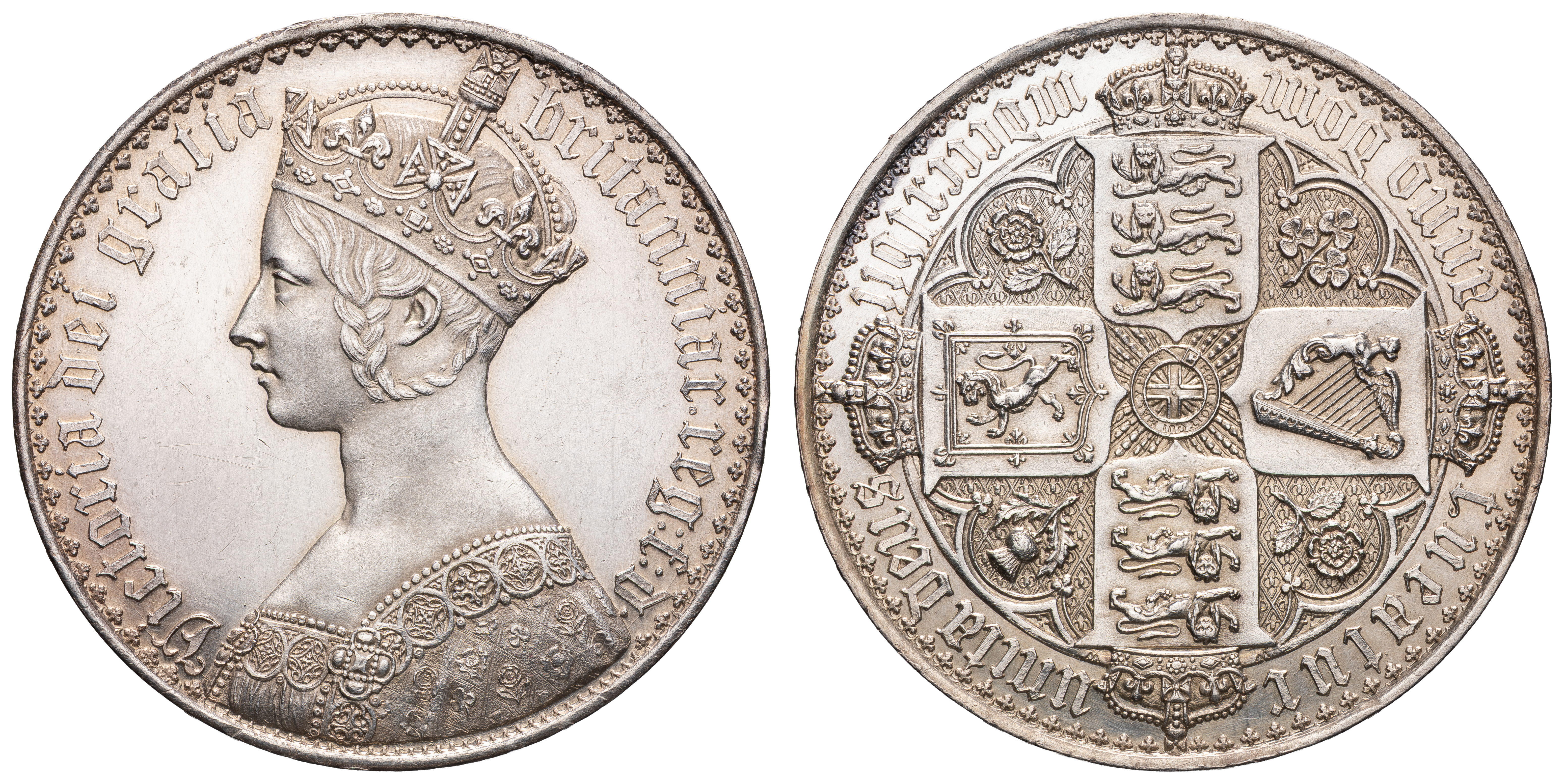 Great Britain, Victoria, Gothic, Crown, 1847, aFDC