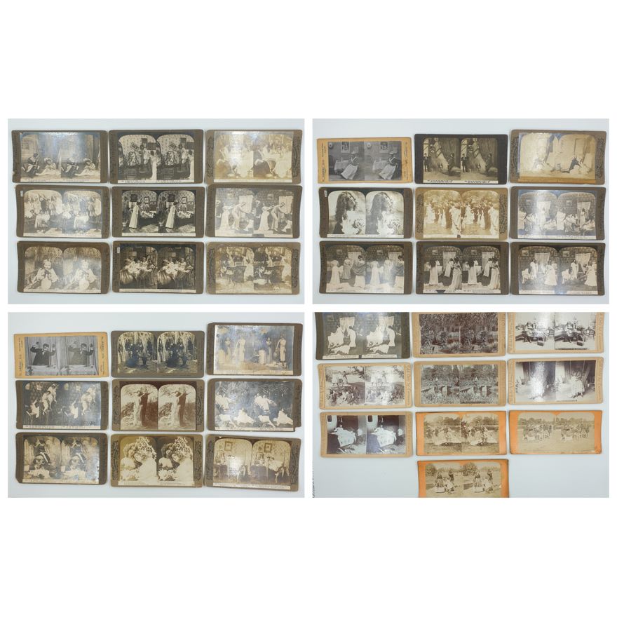 Stereograph Cards (x37)