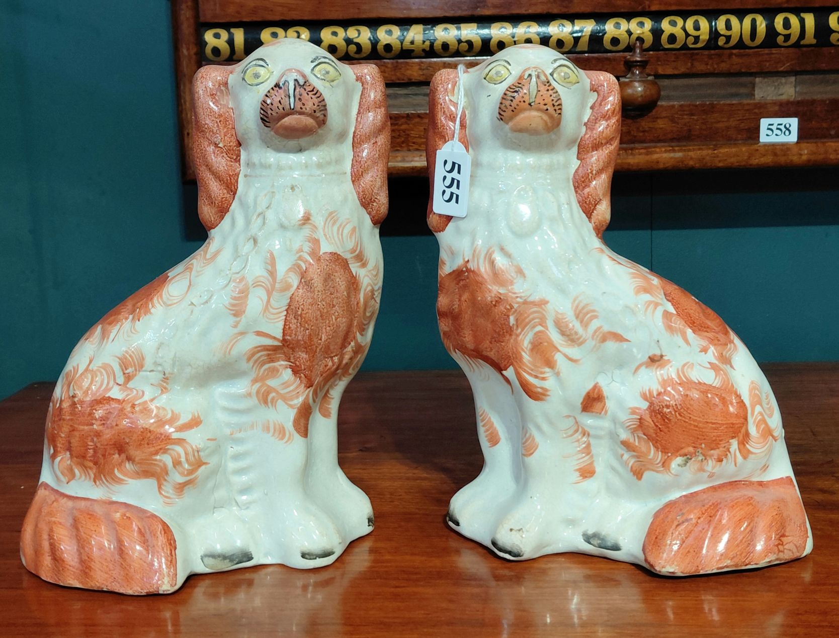 Early Staffordshire Dog Ornaments