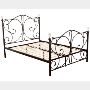 HAZLO SAFIRA METAL BED WITH UNDER BED