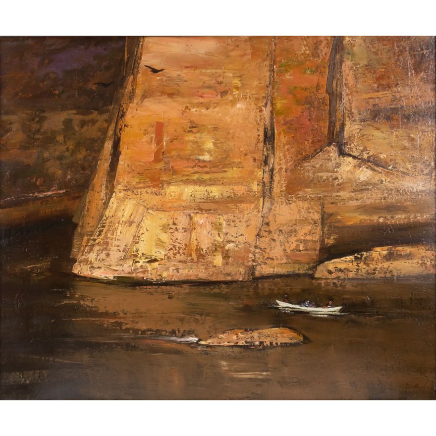 Dean Richardson (1939- ), John Powell on the Colorado