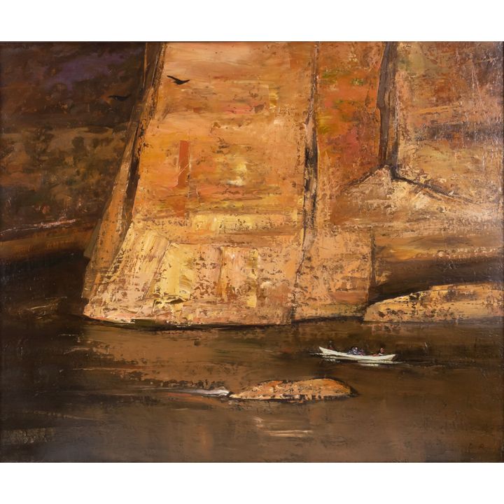 Dean Richardson (1939- ), John Powell on the Colorado