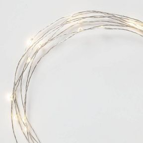 90CT EXTENDED LED FAIRY LIGHT SILVER - ROOM ESSENTIALS : 12" CORD, USB & BATTERY POWERED, INDOOR USE, TIMER FUNCTION