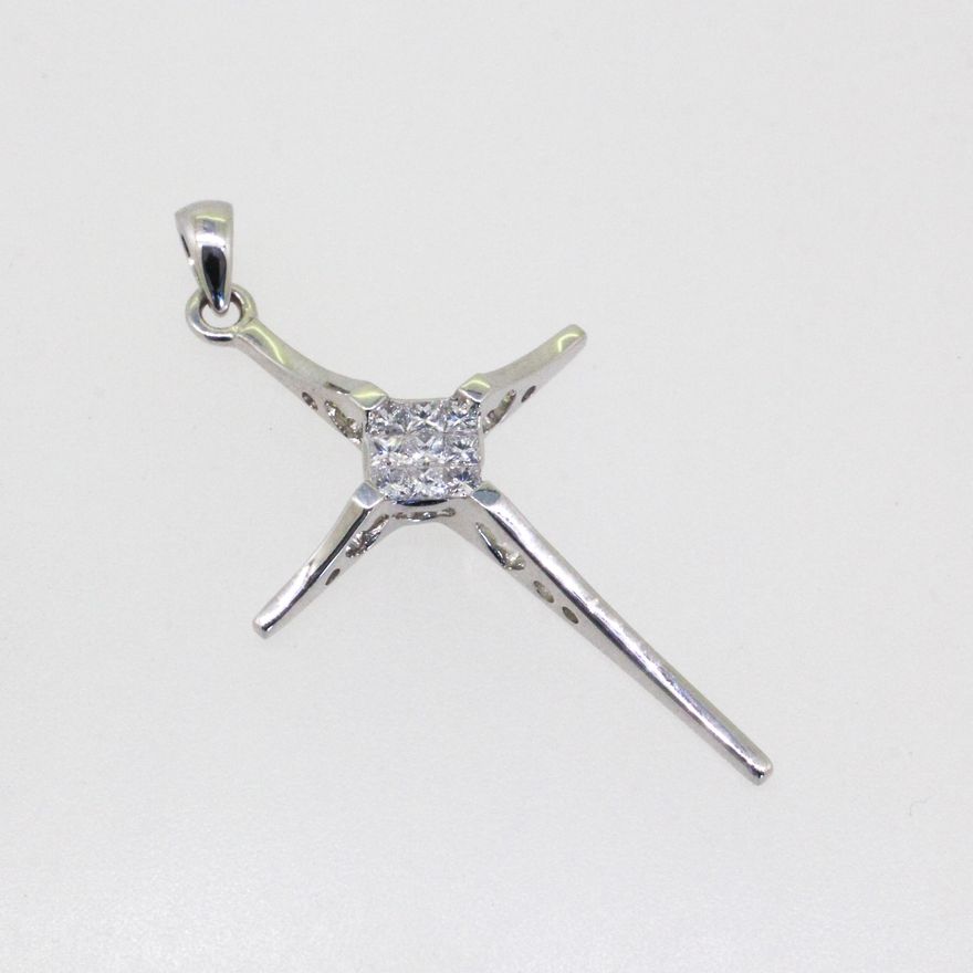 0.20ct Diamond Pendant 2.06g