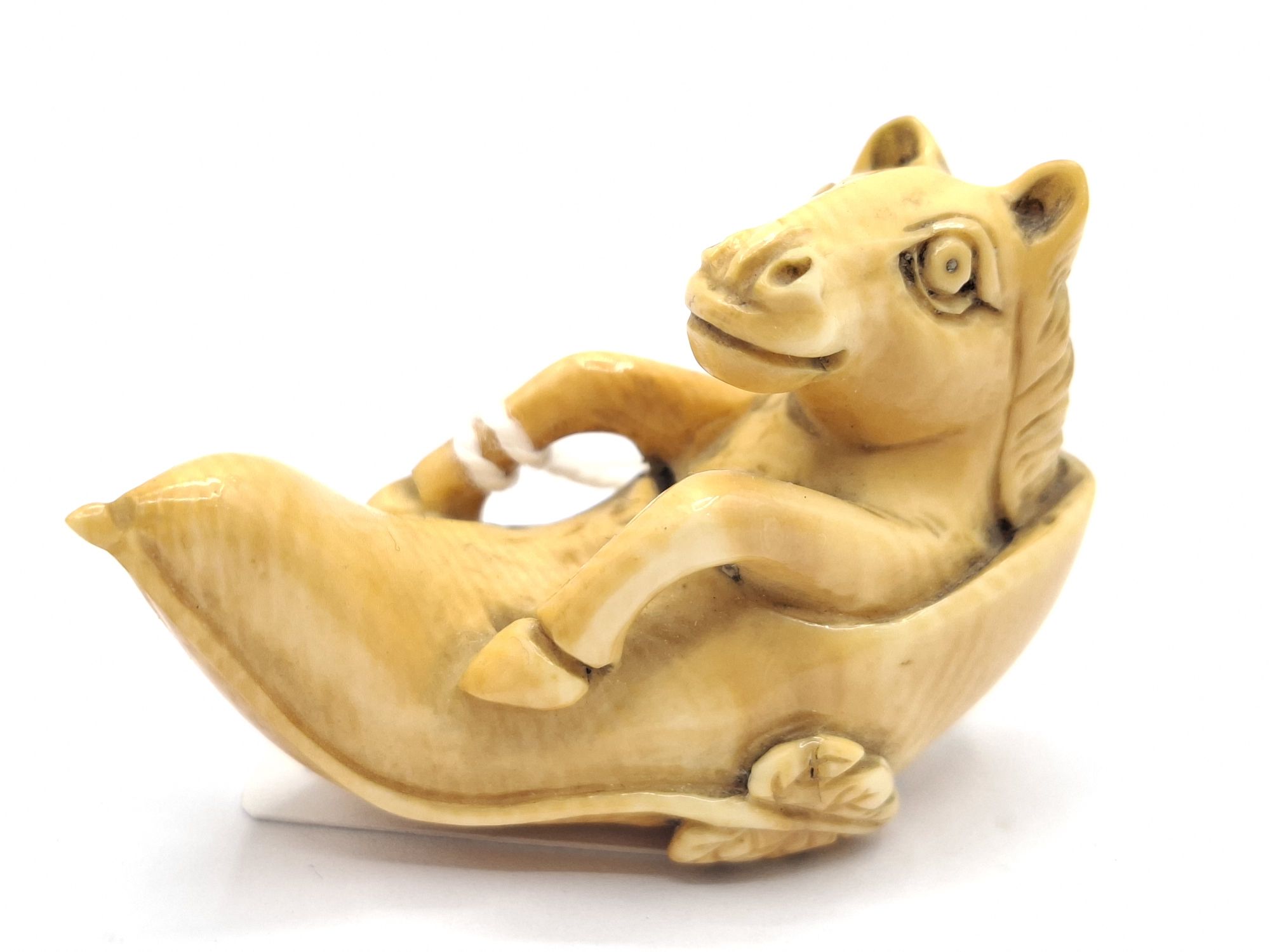 120 · CARVED IVORY JAPANESE NETSUKE