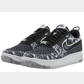 AIR FORCE 1 FLYKNIT WHT/GREY/BLK UK9 - 51525/1896