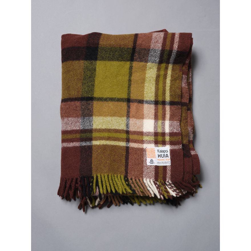Kaiapoi Huia (Kaiapoi Textiles Ltd), Travel Rug