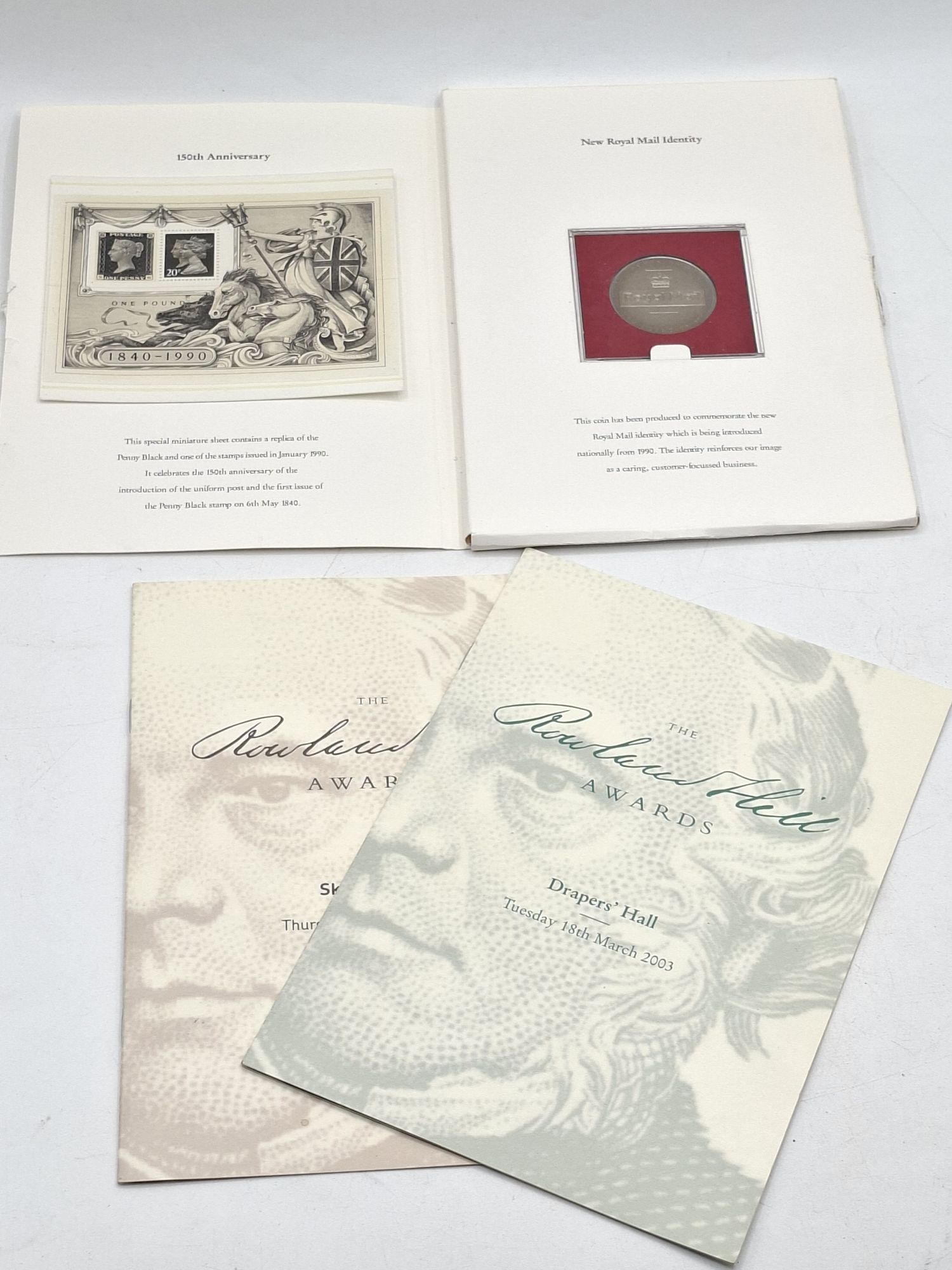 Royal Mail And Rowland Hill Stamps