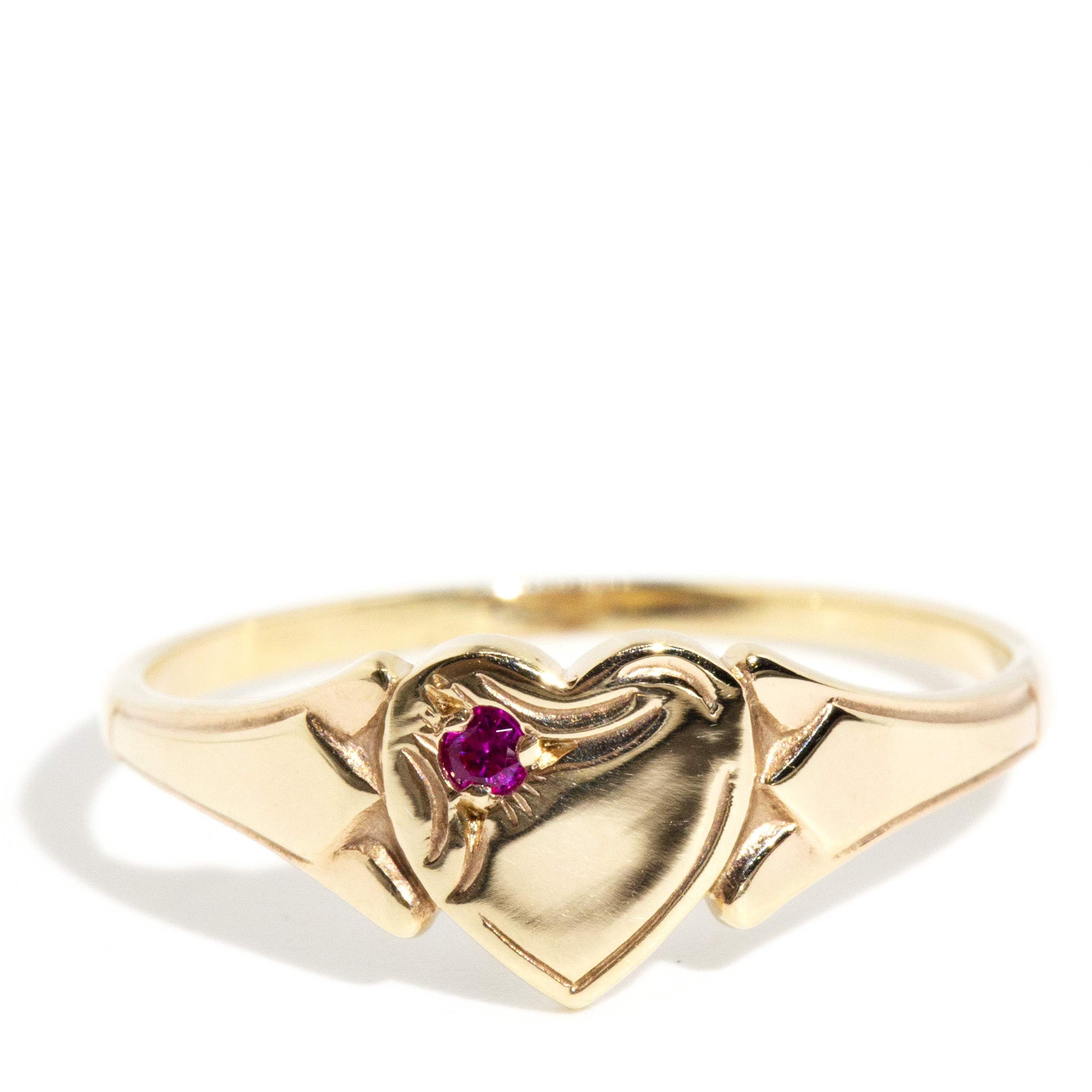 54 · 9 Carat Gold Signet Ring