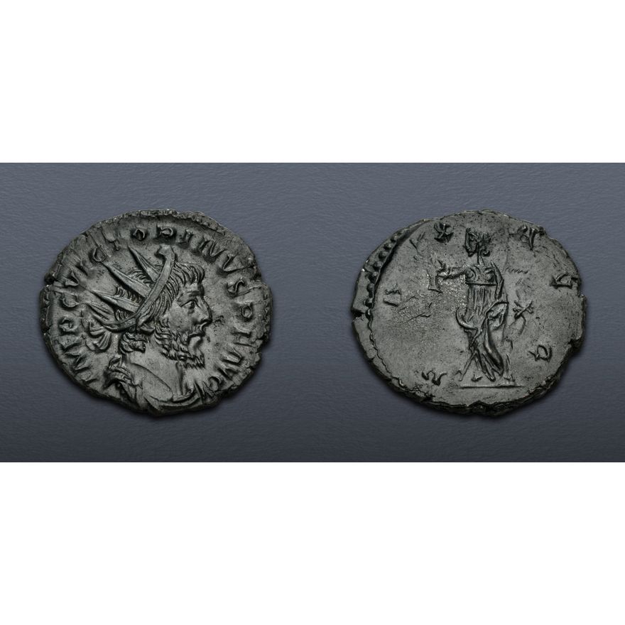 Victorinus Victorinus. Romano-Gallic Emperor, AD 269-271. Antoninianus (21mm, 3.89 ...