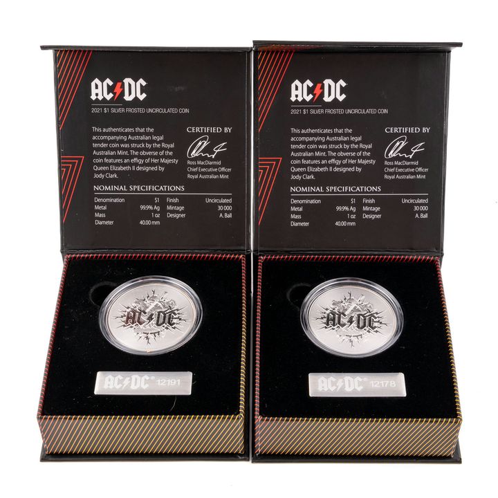 Elizabeth II, ACDC, One Dollar, 2021, UNC