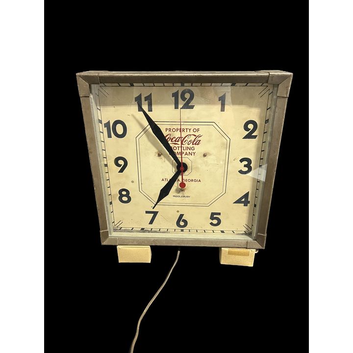 Coca Cola Coke Bottling Company Atlanta, Ga Clock